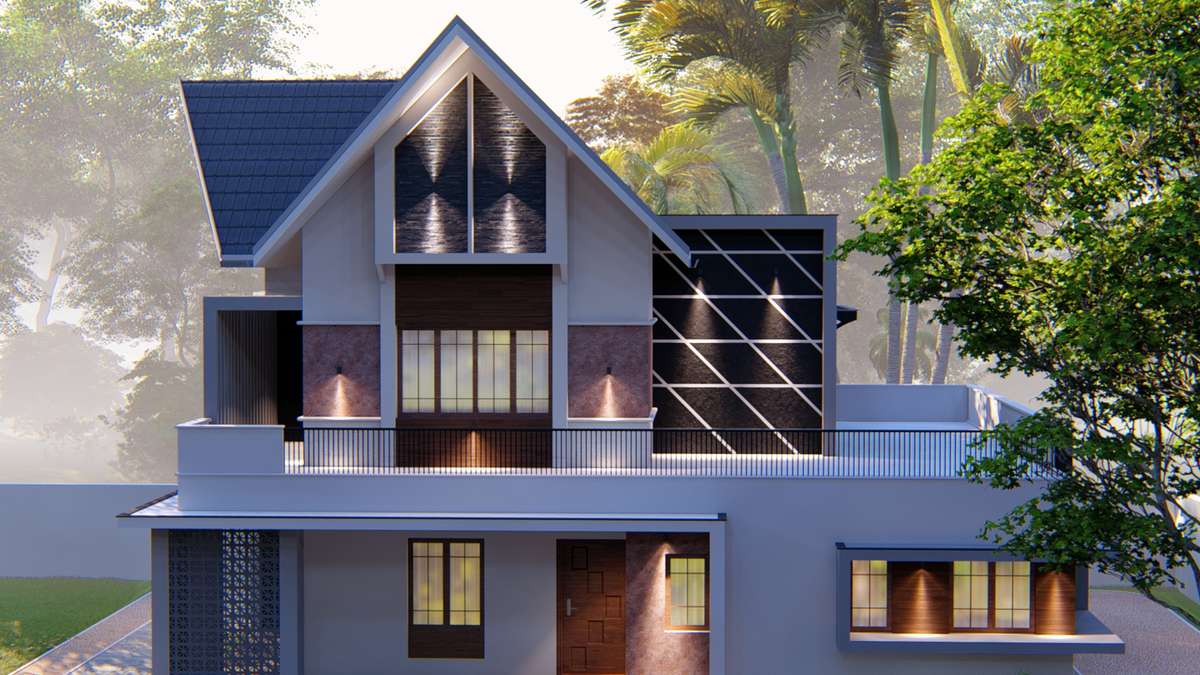 Designs by Civil Engineer Triangle builders, Kottayam | Kolo