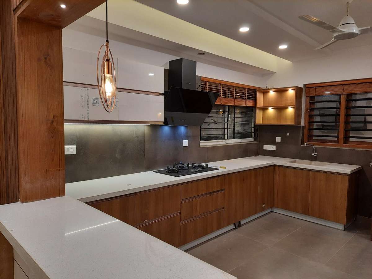 Lighting, Kitchen, Storage Designs by Interior Designer LATTICE Interiors, Ernakulam | Kolo