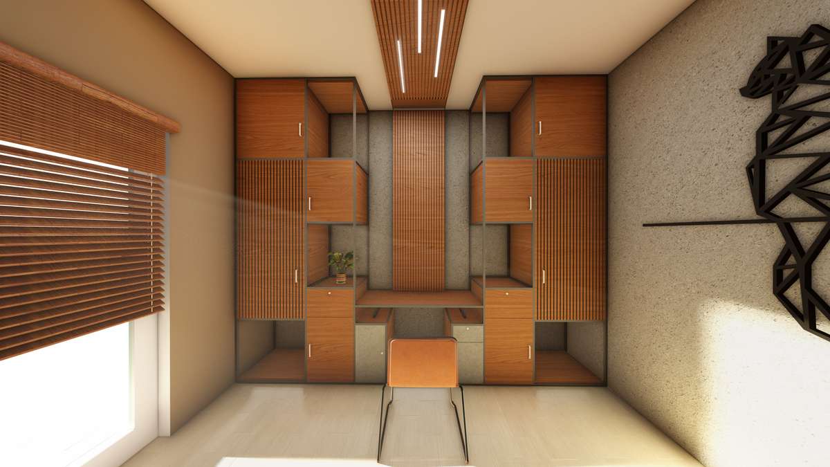 Furniture, Storage, Bedroom Designs by Architect Aswin John Cherian, Pathanamthitta | Kolo