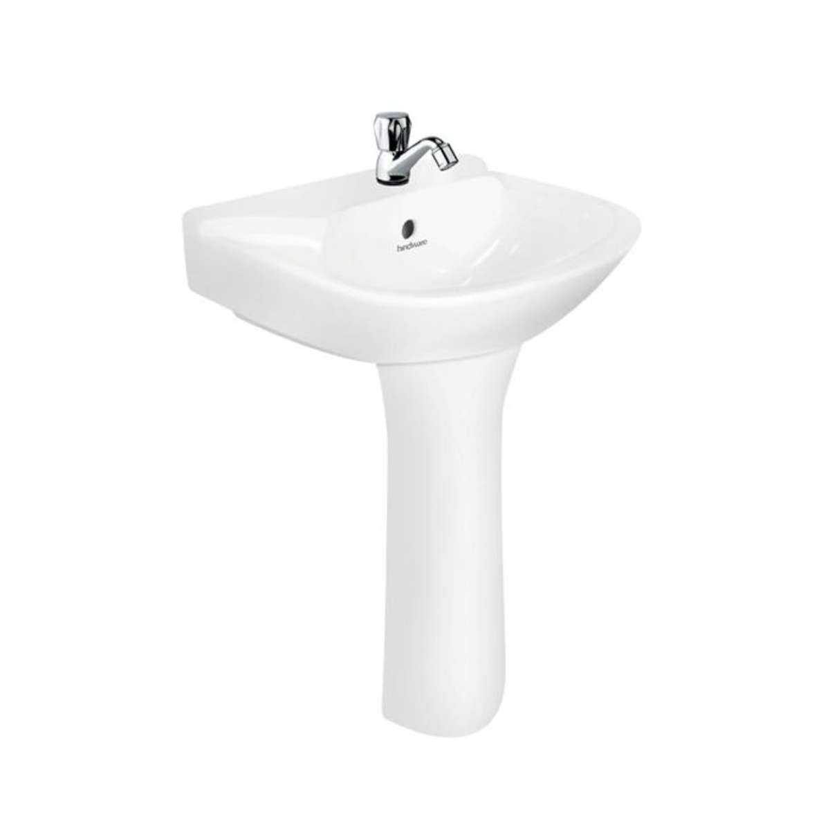 Cera Canberra Wall Hung Wash Basins With Half Pedestal S2040155