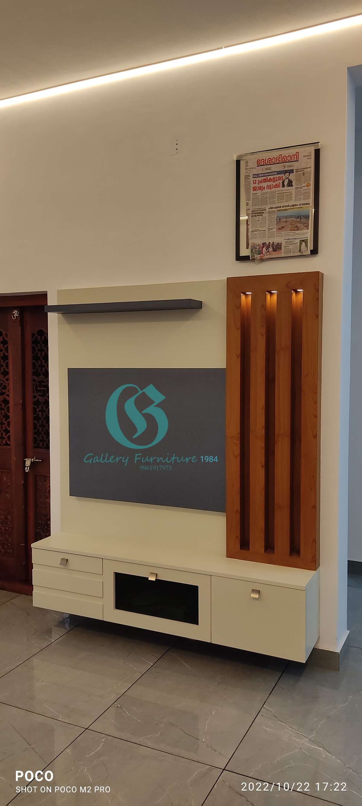 Living, Lighting, Storage Designs by Carpenter Rajinesh Reji, Kannur | Kolo