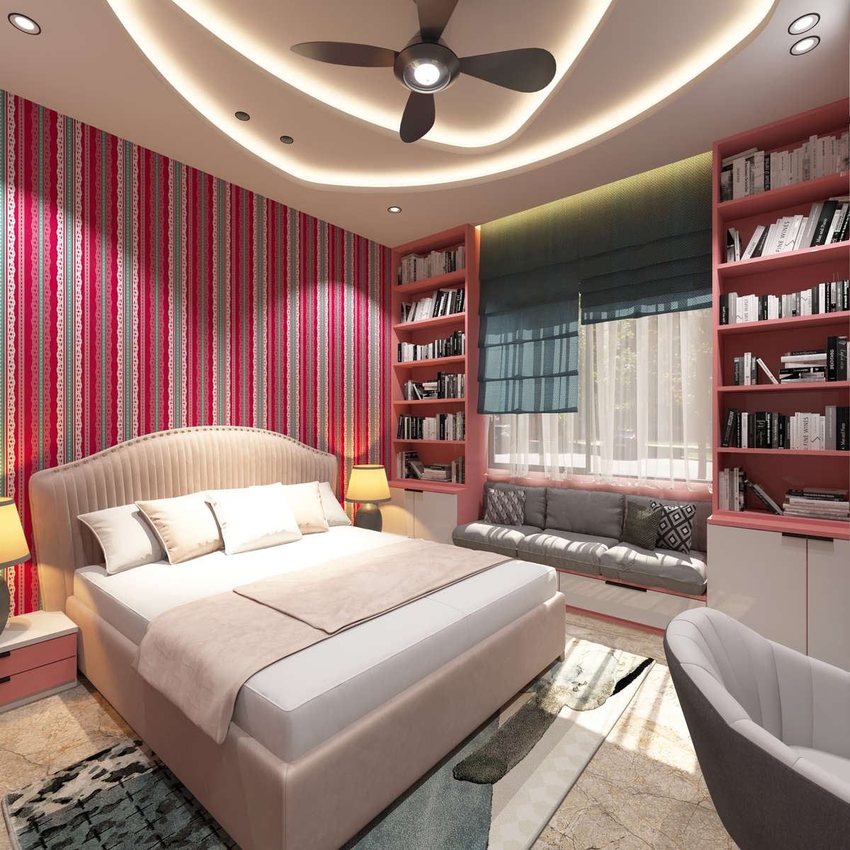 Lighting, Furniture, Bedroom Designs by Architect Architect vivek, Indore | Kolo
