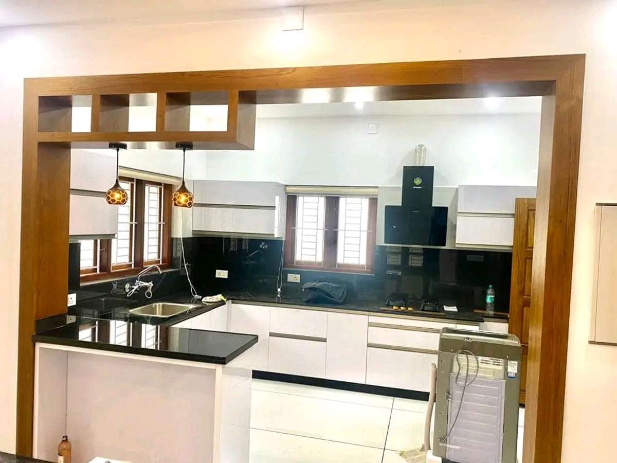 Kitchen, Storage Designs by Painting Works WOODSTYLE CREATORS, Kannur | Kolo