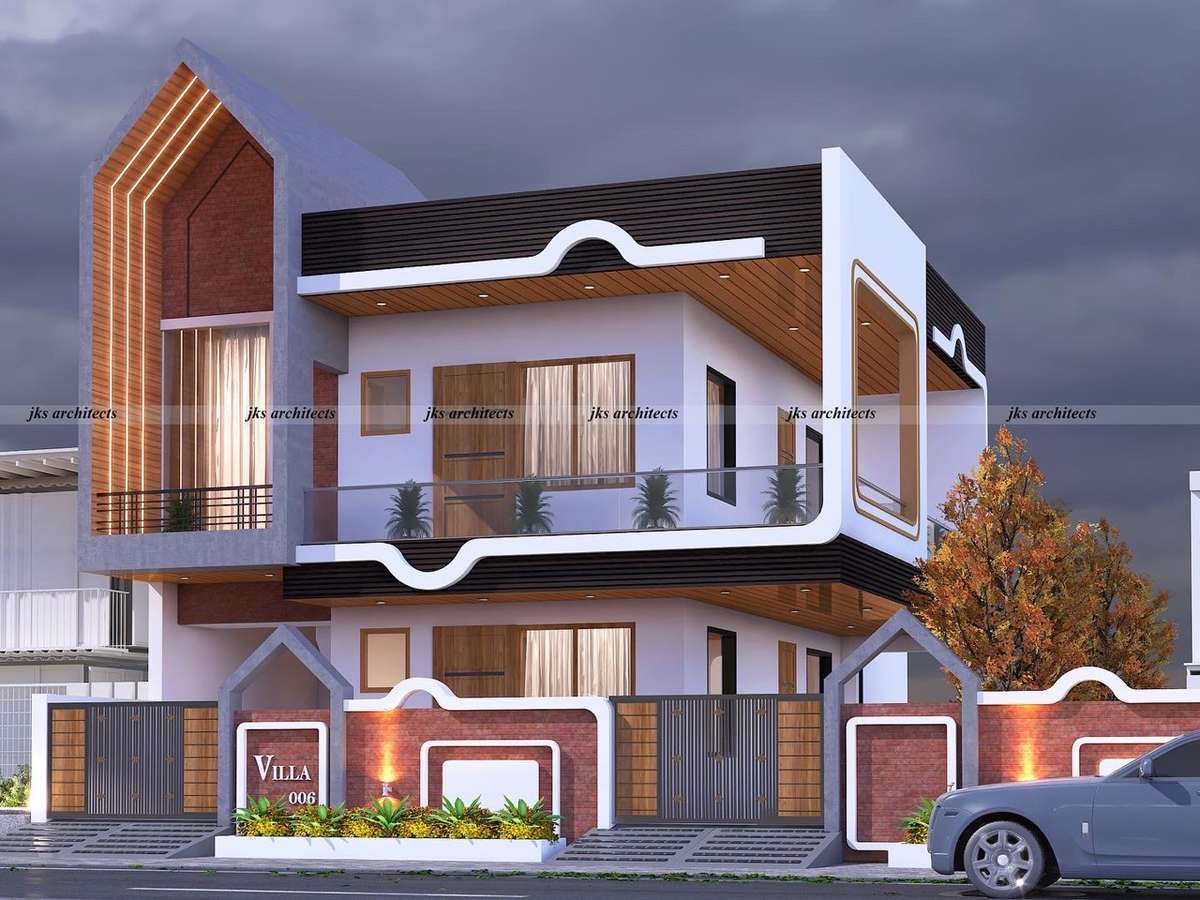 Exterior, Lighting Designs by Architect Jks ARCHITECTS, Jaipur | Kolo