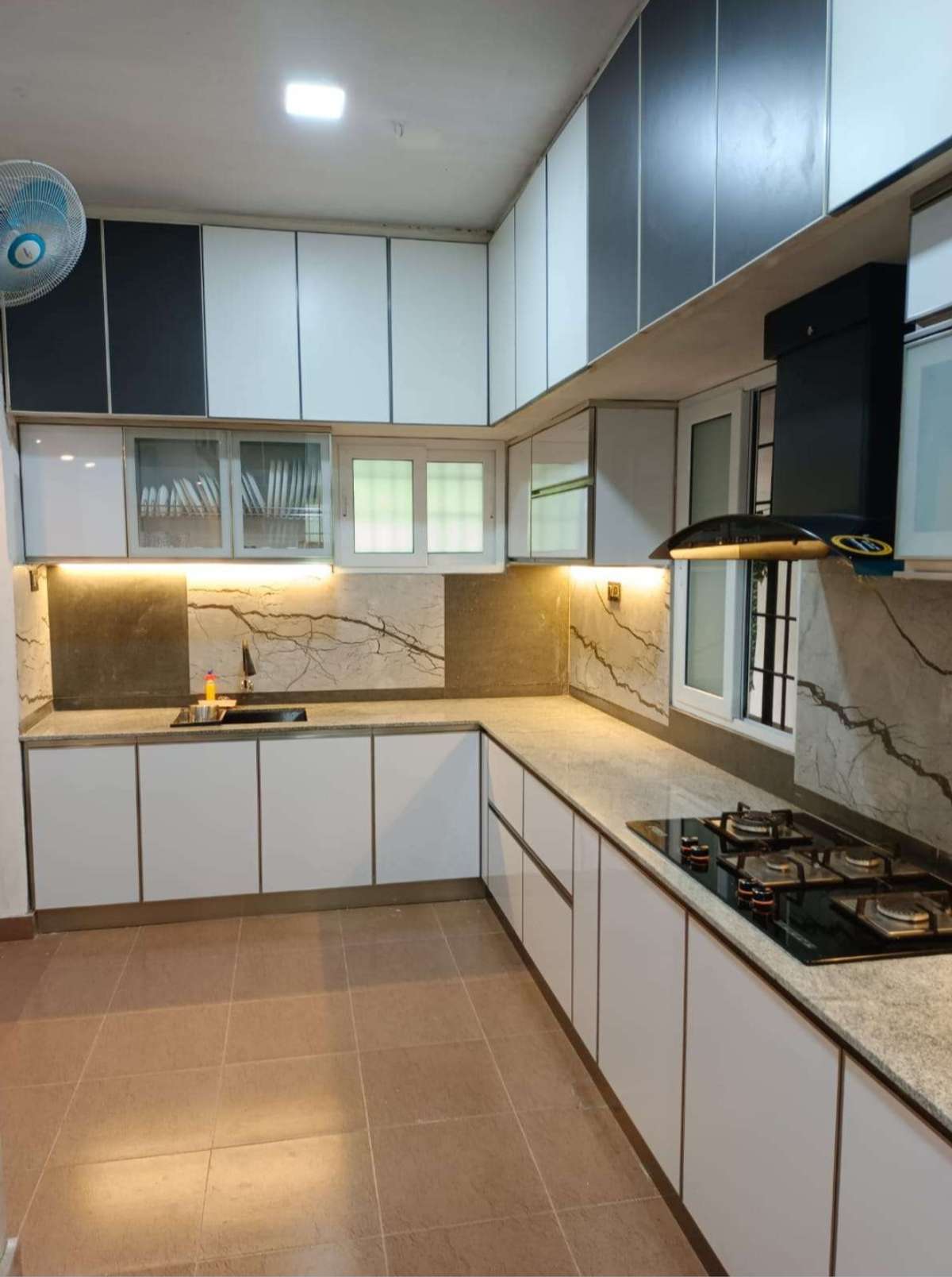 Kitchen, Lighting, Storage Designs by Interior Designer shahul AM, Thrissur | Kolo