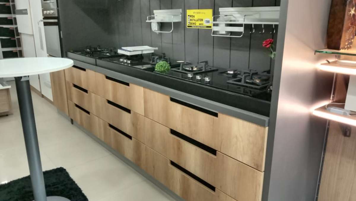 Kitchen, Storage Designs by Building Supplies Atmos design kochi, Ernakulam | Kolo