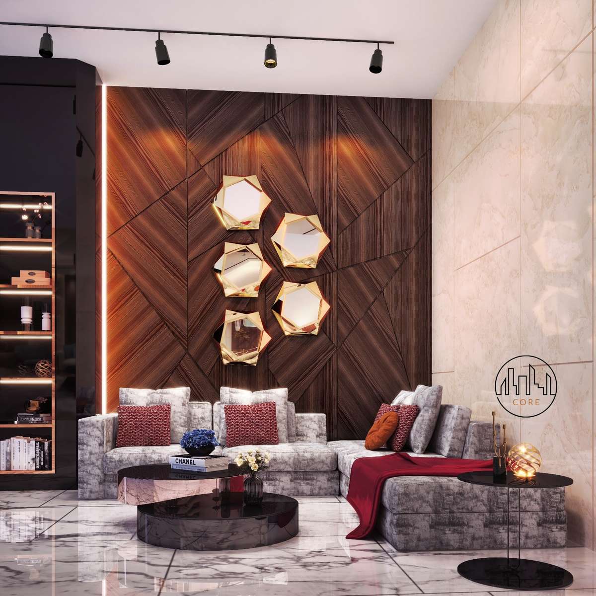Furniture, Living, Table, Lighting Designs by Civil Engineer Shubham Kushwah, Indore | Kolo