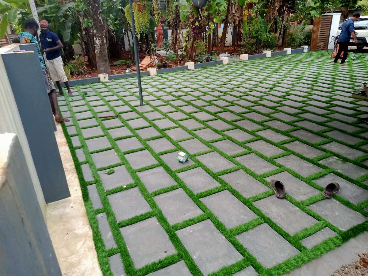 Designs by Gardening & Landscaping Royal interlock and stone work