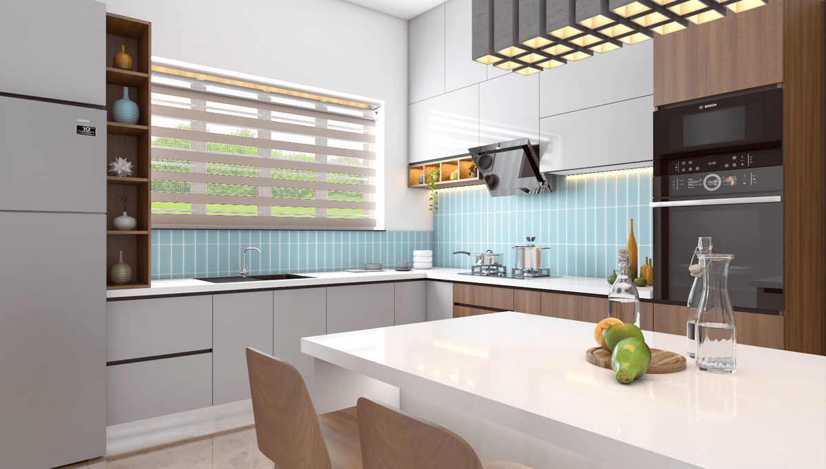 Kitchen, Storage Designs by Interior Designer Sreereng c, Kottayam | Kolo