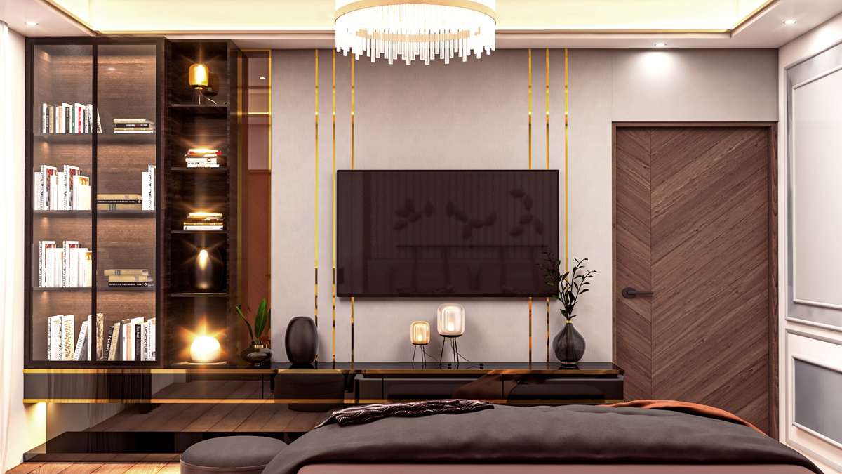 Living, Storage Designs by Interior Designer Moin Khan, Jaipur | Kolo