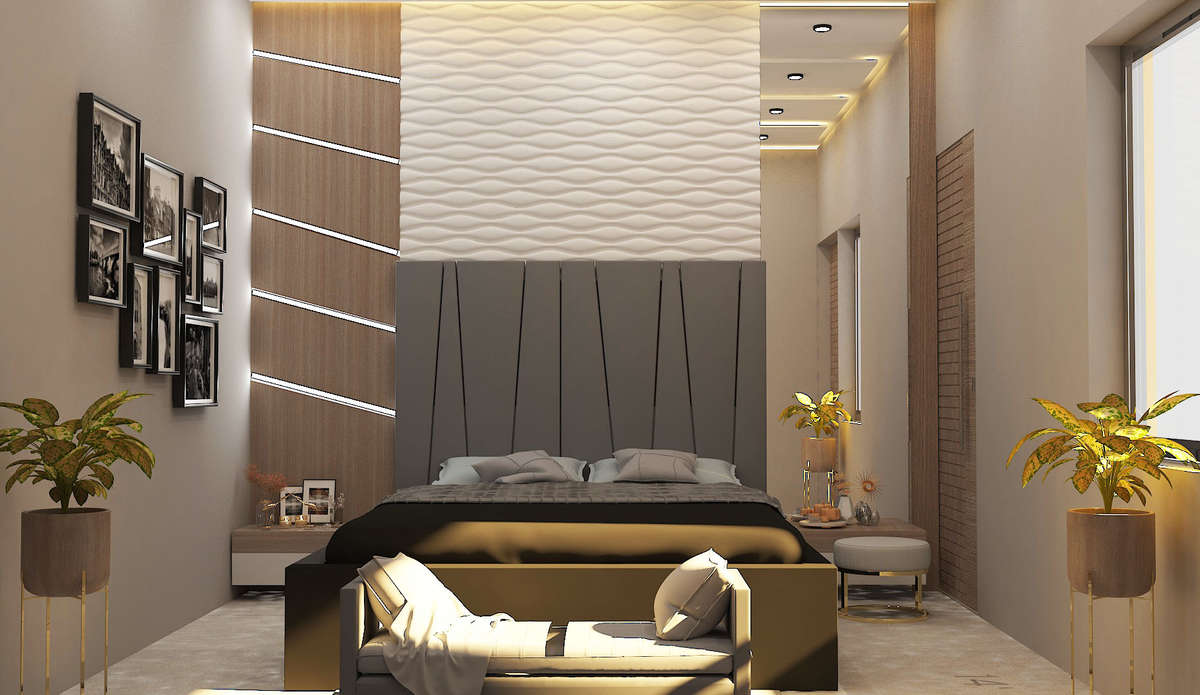 Furniture, Lighting, Storage, Bedroom Designs by Interior Designer paridhi rai, Jaipur | Kolo