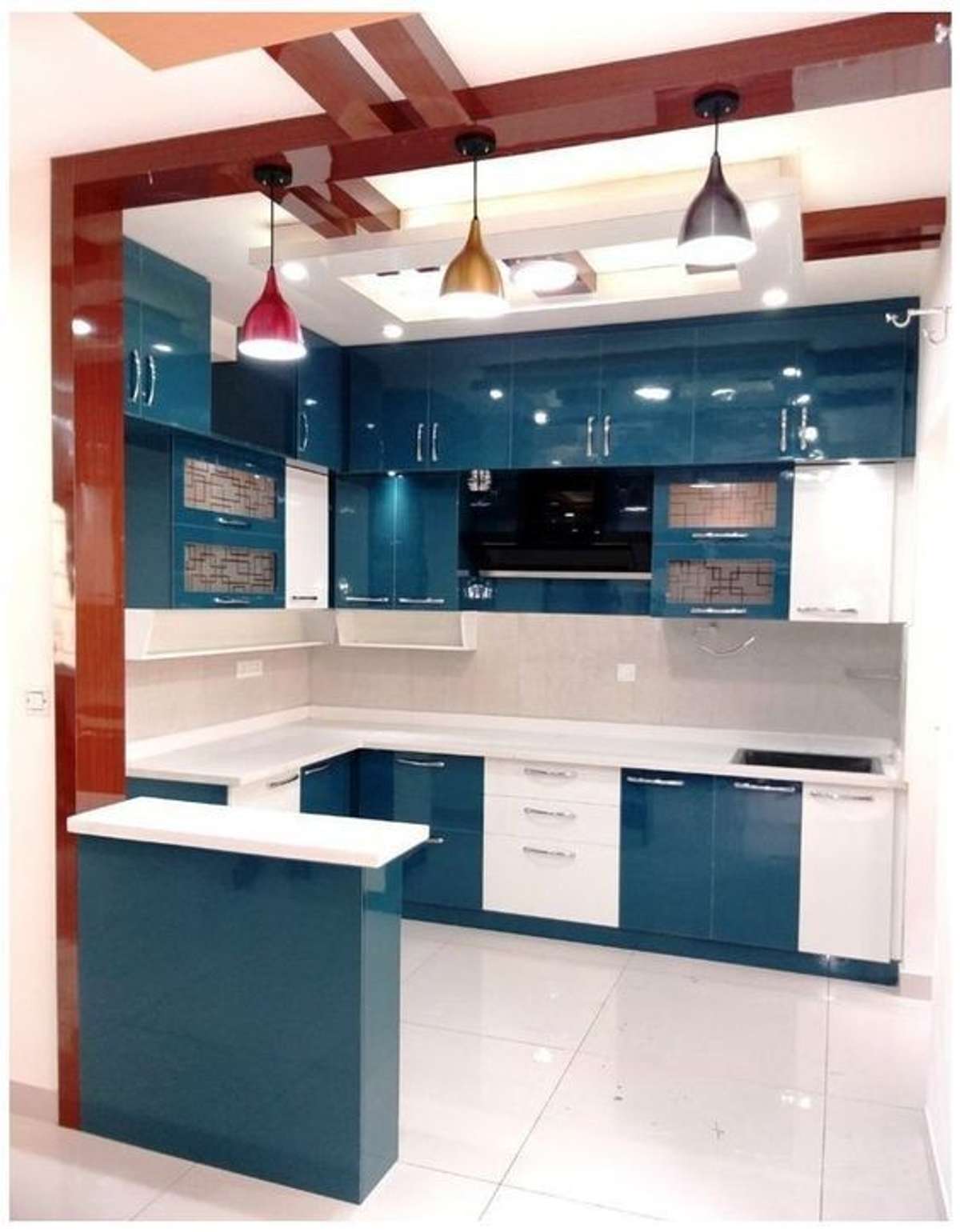 Kitchen, Lighting, Storage Designs by Carpenter sreeju c, Thiruvananthapuram | Kolo
