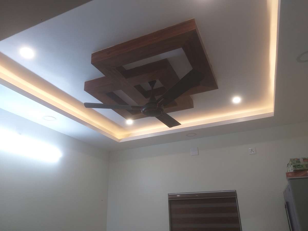 Ceiling, Lighting Designs by Contractor sharaf konni, Pathanamthitta | Kolo