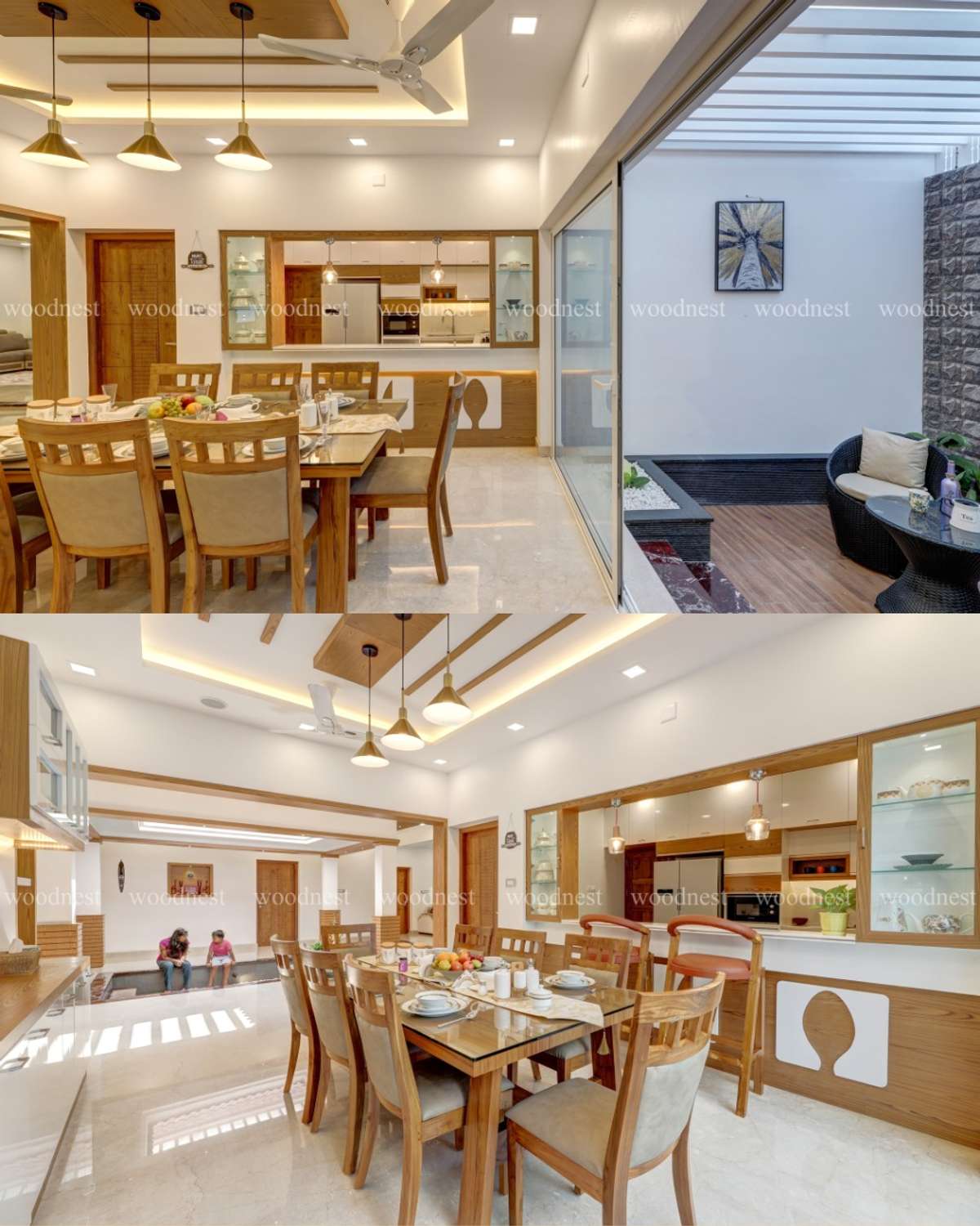 Exterior, Lighting Designs by Interior Designer Woodnest Developers, Thrissur | Kolo