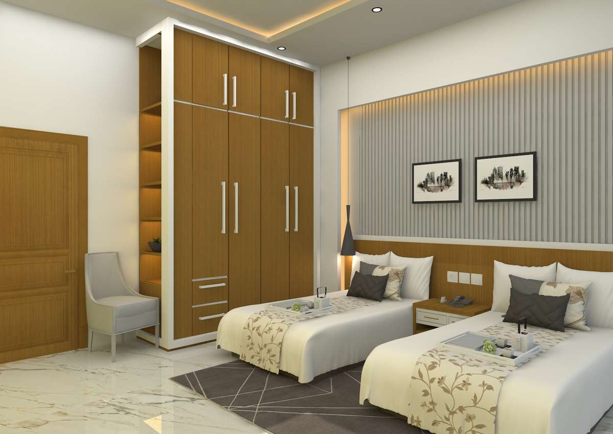 Furniture, Storage, Bedroom Designs by 3D & CAD hasna hasna, Kozhikode | Kolo