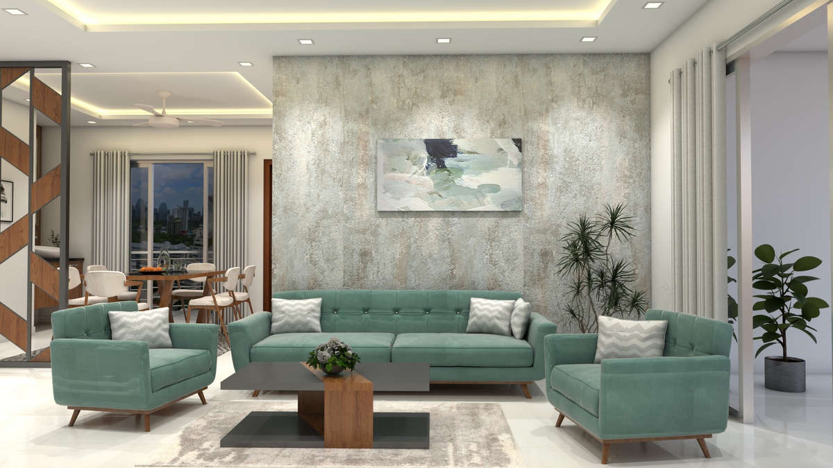 Furniture, Living Designs by Interior Designer Amelia Peter, Ernakulam | Kolo