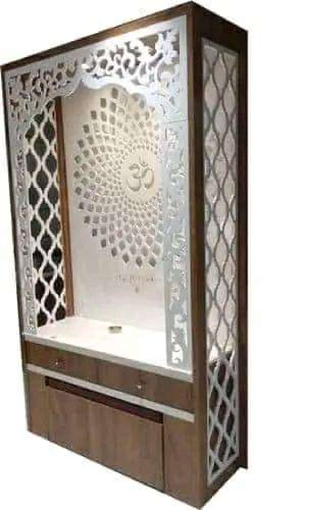 Prayer Room, Storage Designs by Contractor HIBA INTERIOR S, Gautam Buddh Nagar | Kolo
