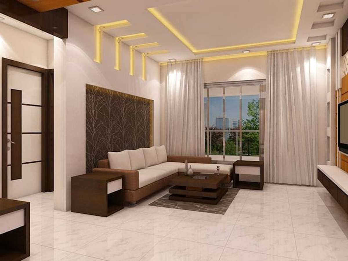 Living, Furniture, Home Decor, Lighting, Staircase Designs by Civil Engineer Reshma U, Kannur | Kolo