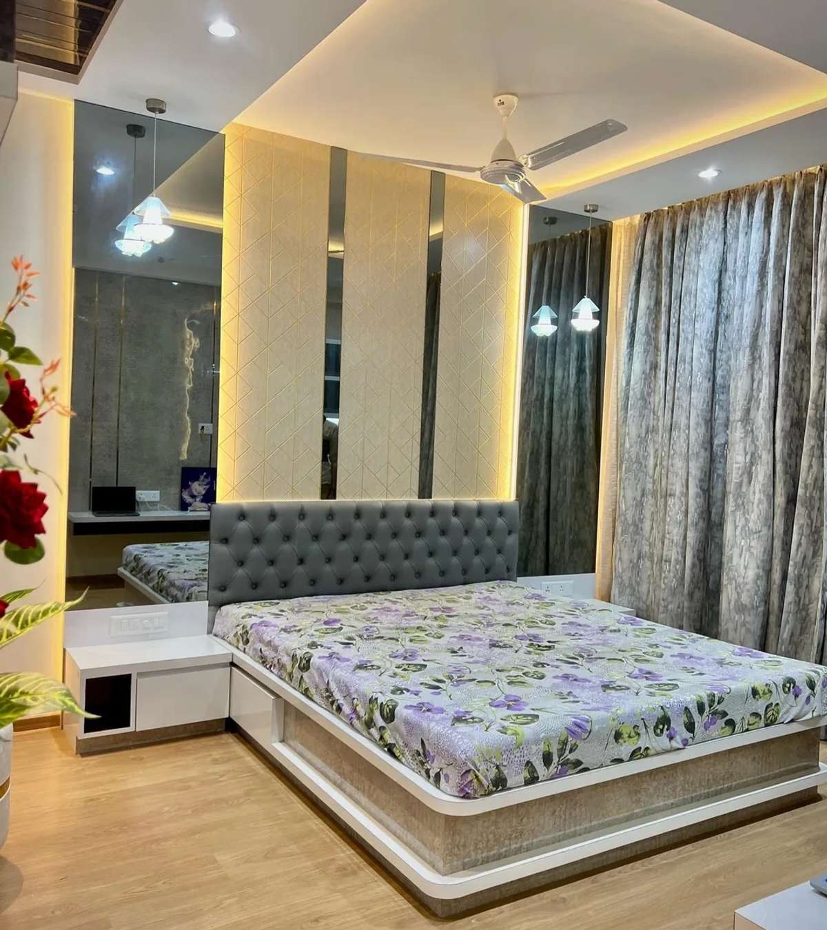 Furniture, Bedroom, Lighting, Storage Designs by Contractor Sahil Mittal, Jaipur | Kolo