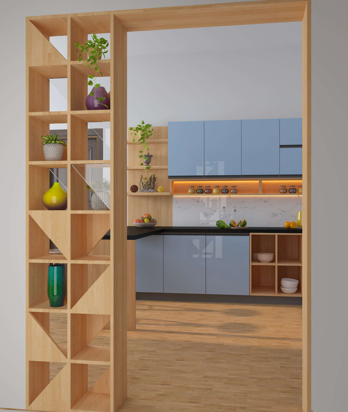 Storage, Kitchen Designs by Interior Designer Sreereng c, Kottayam | Kolo
