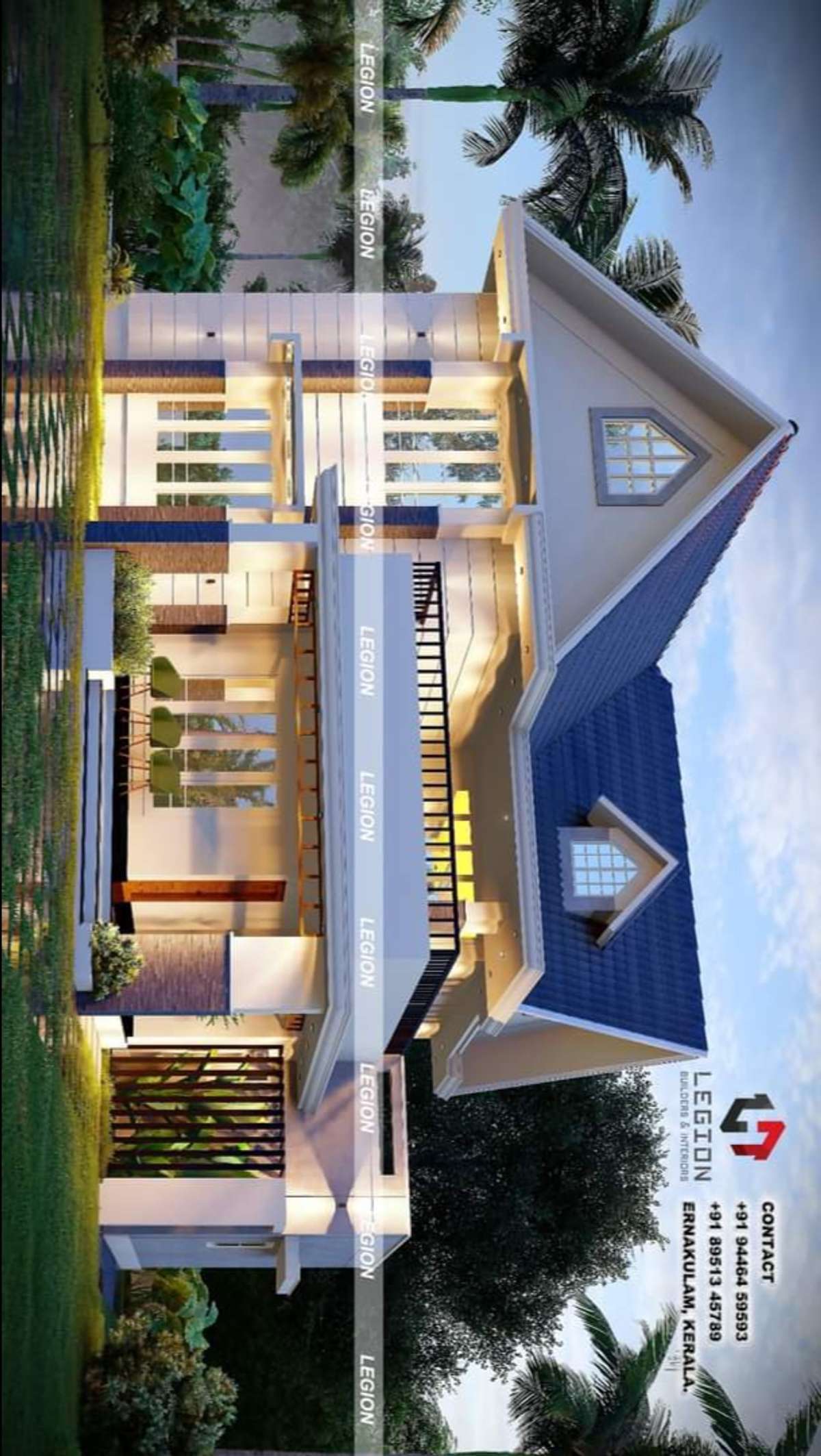 Designs by Contractor Legion Builders and Interiors LLP, Ernakulam | Kolo