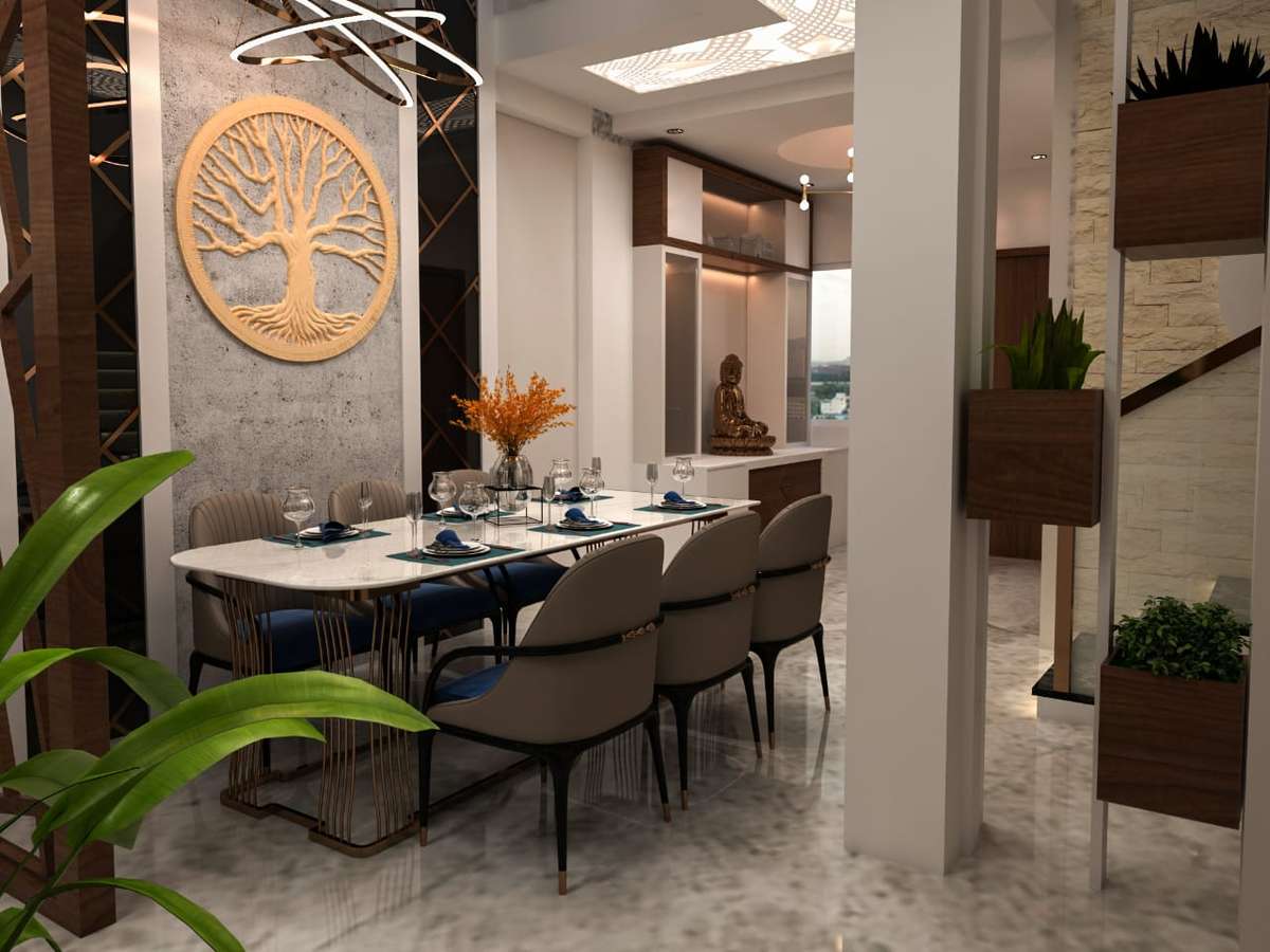 Dining, Furniture, Storage, Table, Home Decor Designs by Architect salman narvari, Indore | Kolo