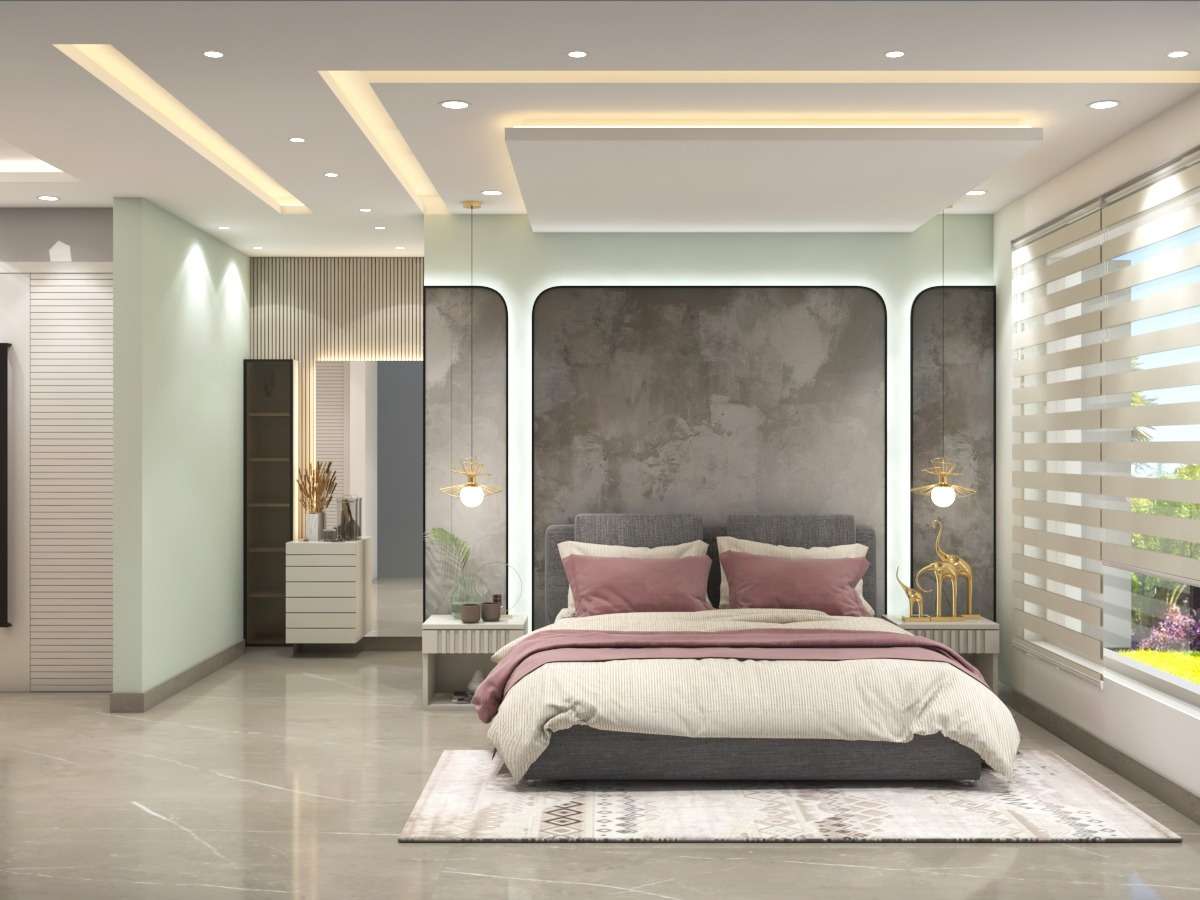 Furniture, Lighting, Bedroom Designs by Interior Designer Javed Akhtar, Delhi | Kolo