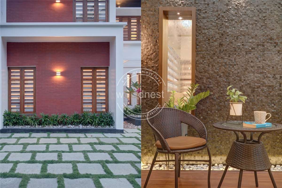 Exterior, Lighting Designs by Interior Designer Woodnest Developers, Thrissur | Kolo