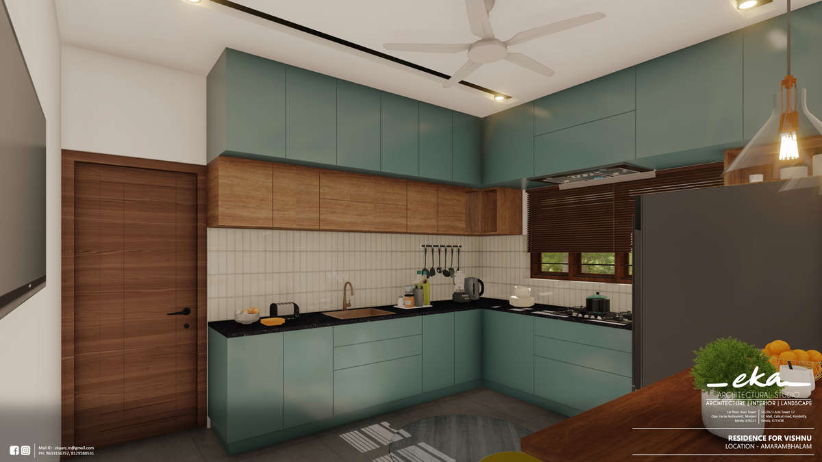 Kitchen, Storage Designs by Architect Suhail Vallanchira, Malappuram | Kolo