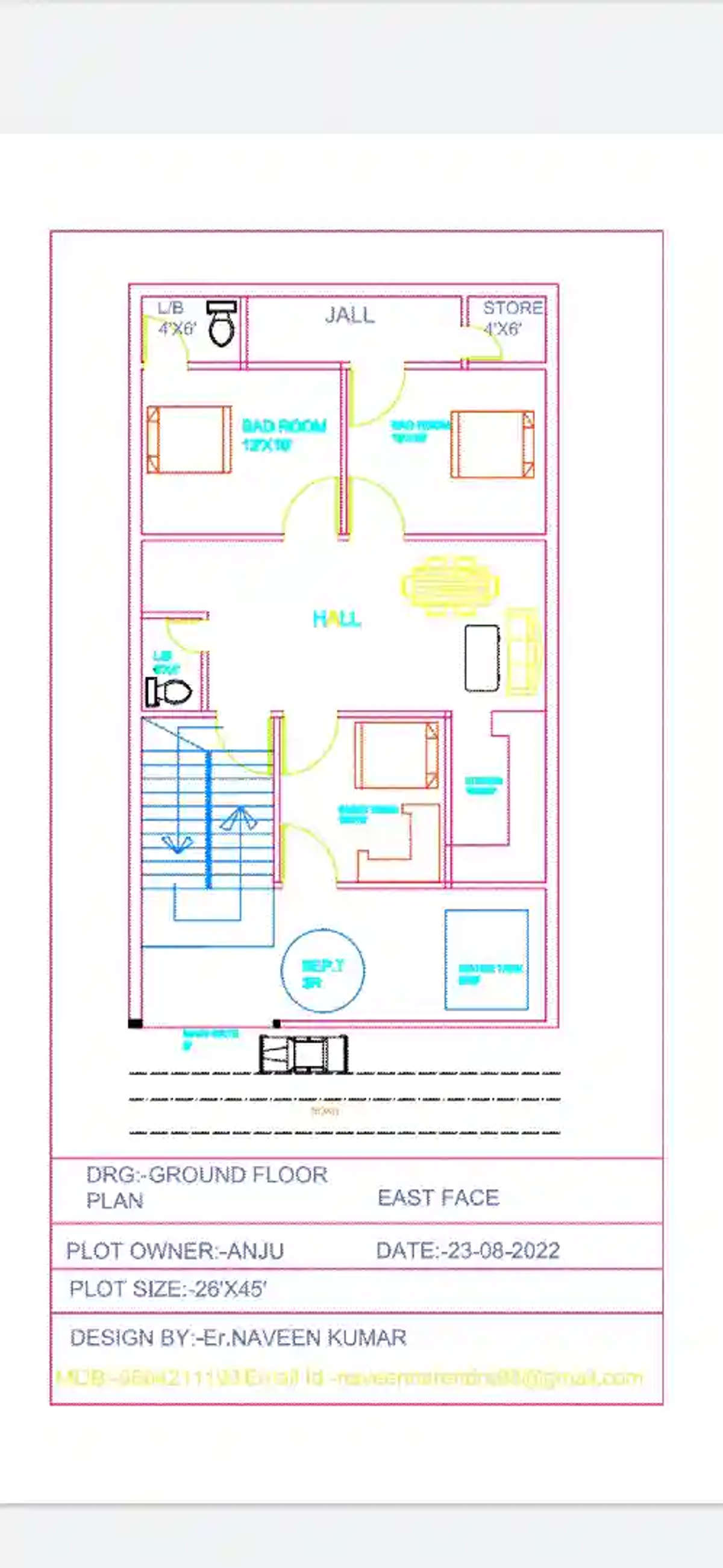 Designs by Civil Engineer Naveen Kumar, Alwar | Kolo