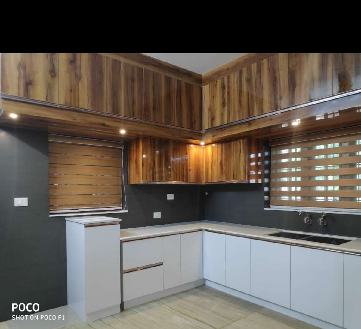 Kitchen, Lighting, Storage Designs by Contractor Nidheesh k subash, Thrissur | Kolo