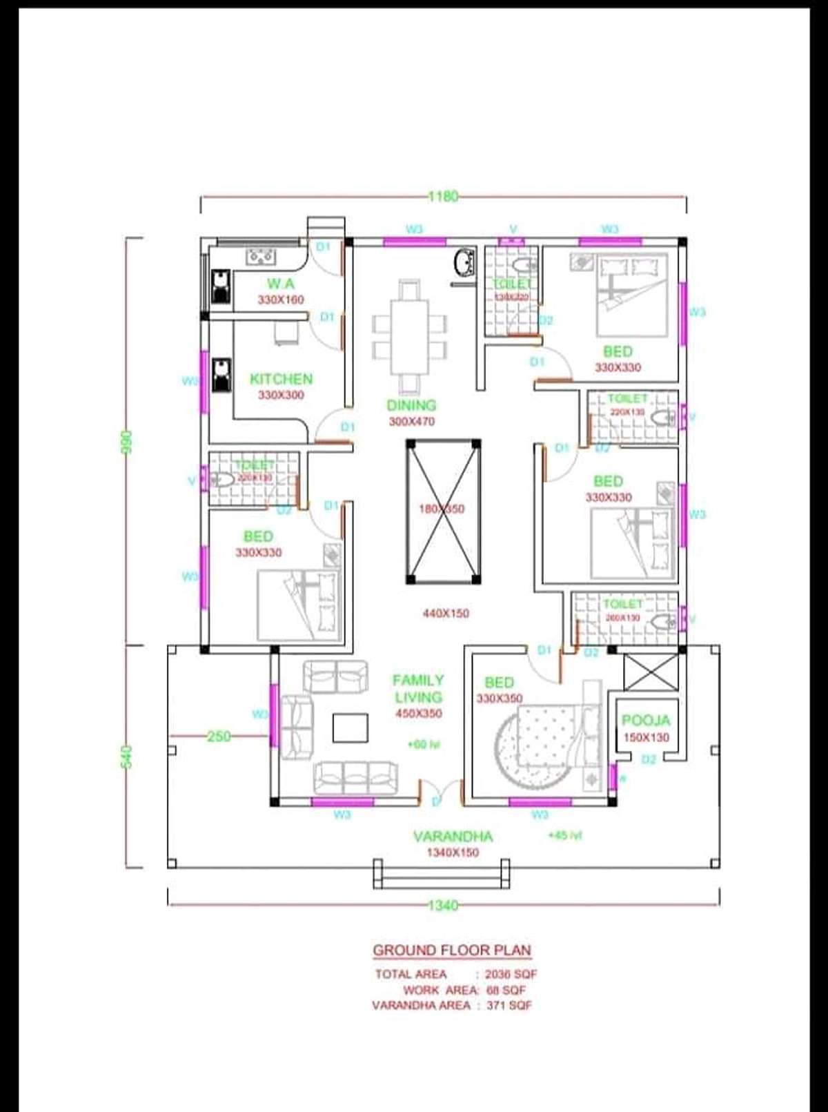 Designs by Home Owner Aneesh pa Aneesh, Pathanamthitta | Kolo