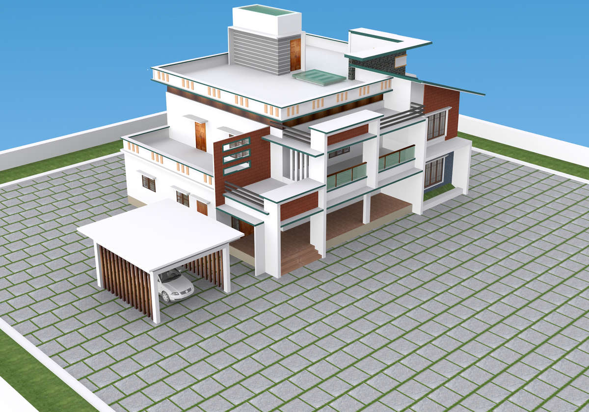 Designs by Civil Engineer BILJIN ANTONY, Kozhikode | Kolo