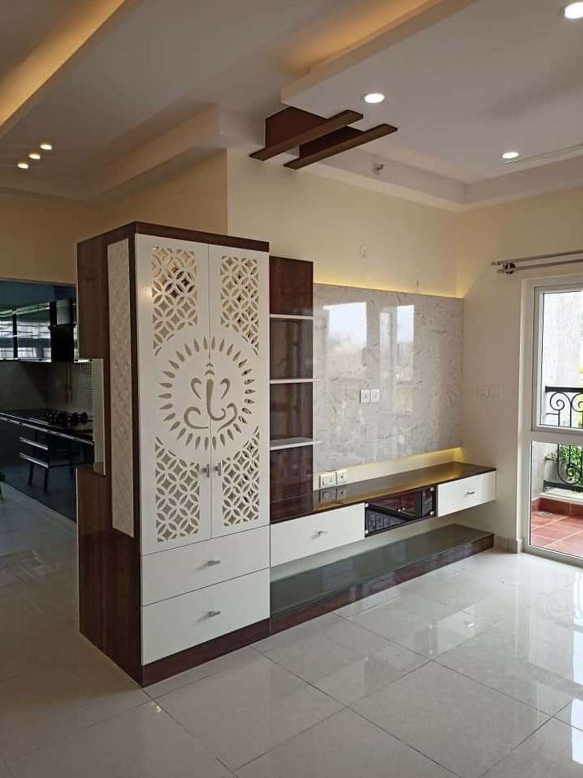 Lighting, Storage Designs by Carpenter Follow Kerala Carpenters work, Ernakulam | Kolo