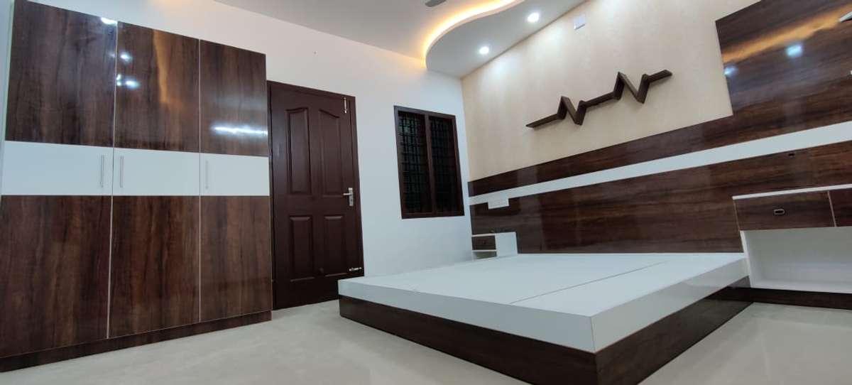 Bedroom, Furniture, Lighting, Storage Designs by Interior Designer shafi km, Thrissur | Kolo