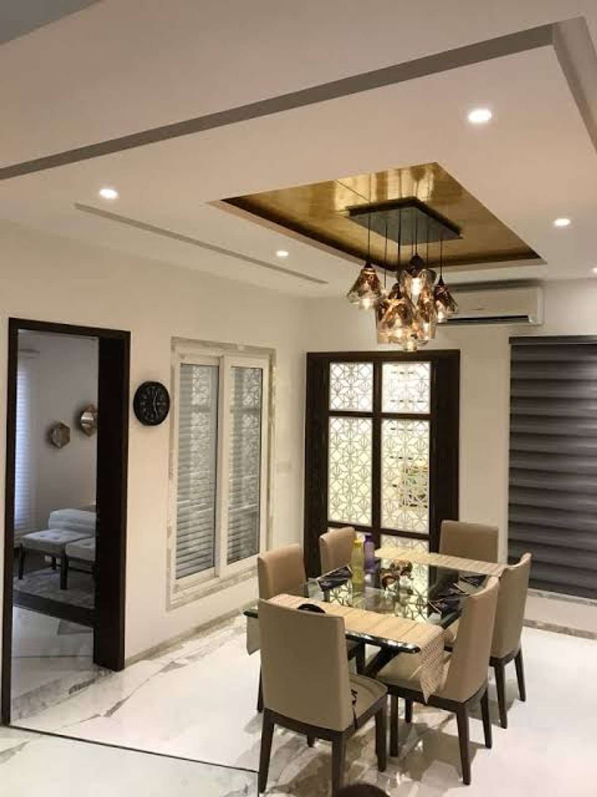 Dining, Ceiling, Furniture, Lighting, Table Designs by Interior Designer Munsaf Saifi, Gautam Buddh Nagar | Kolo