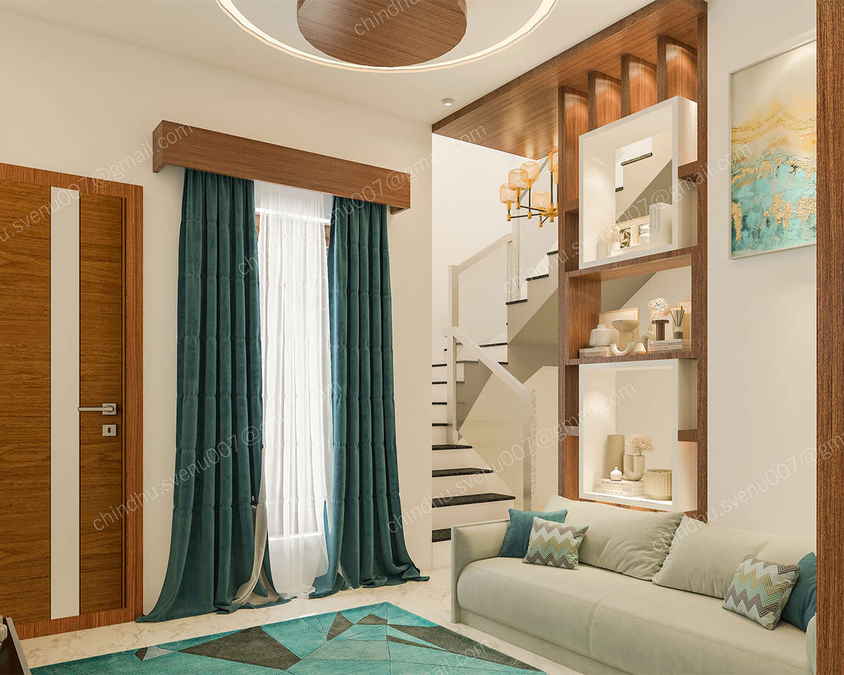 Ceiling, Furniture, Storage, Bedroom, Wall Designs by Interior Designer ATTIC DESIGN STUDIO, Kollam | Kolo