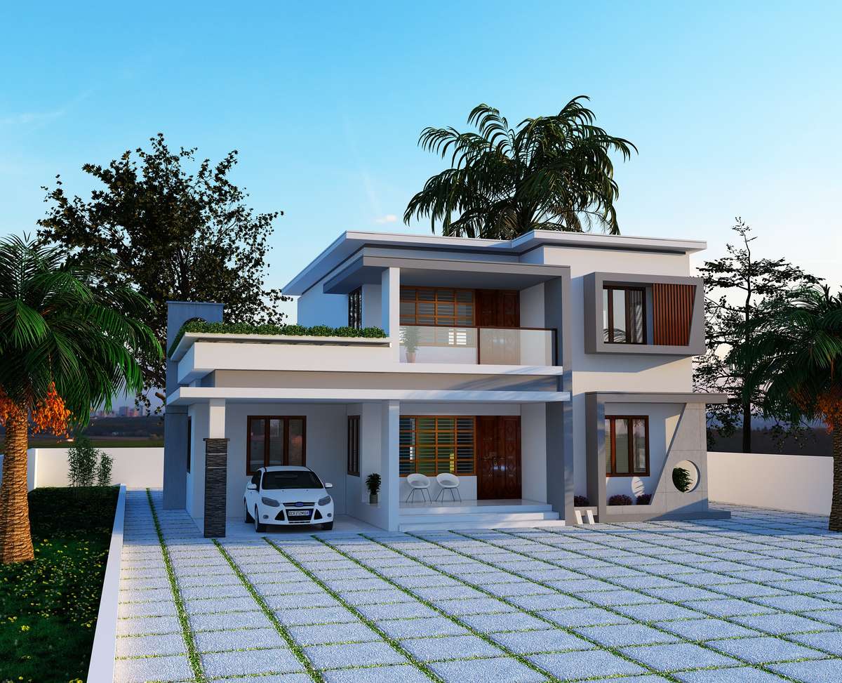 Designs by Civil Engineer Sandesh A, Kasaragod | Kolo