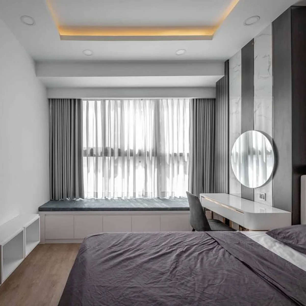 Bedroom, Furniture Designs by Architect nasdaa interior pvt Ltd, Delhi | Kolo