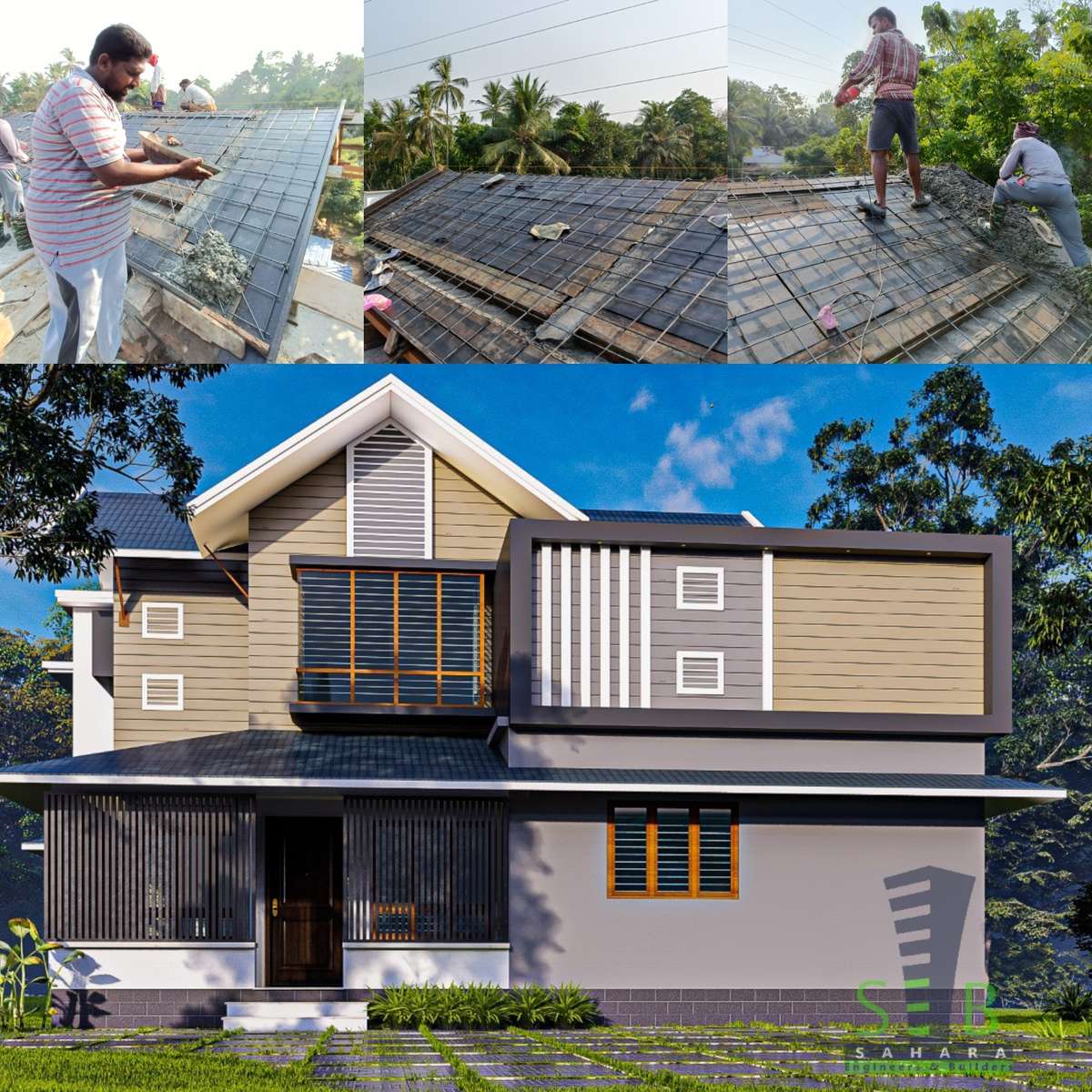 Designs by Civil Engineer SAHARA Engineers and Builders, Malappuram | Kolo
