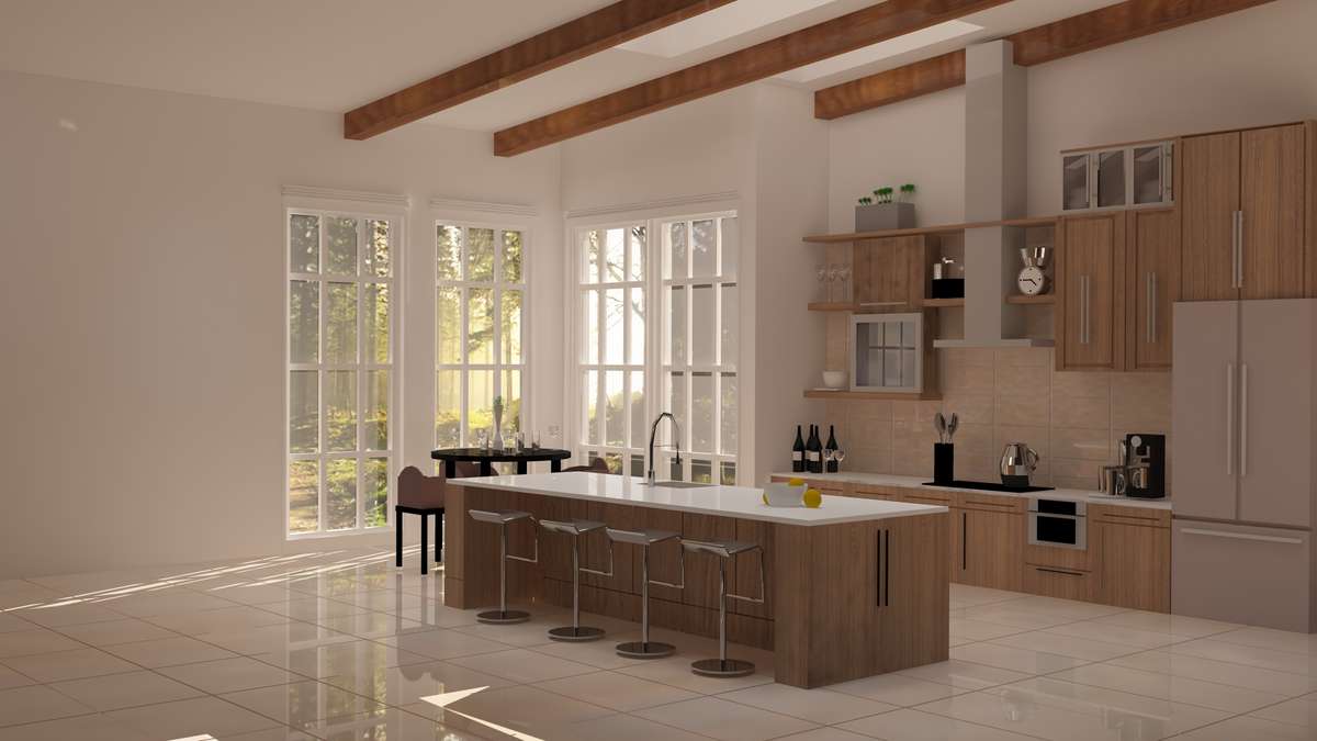 Kitchen, Storage Designs by Interior Designer vishnu ts, Kasaragod | Kolo