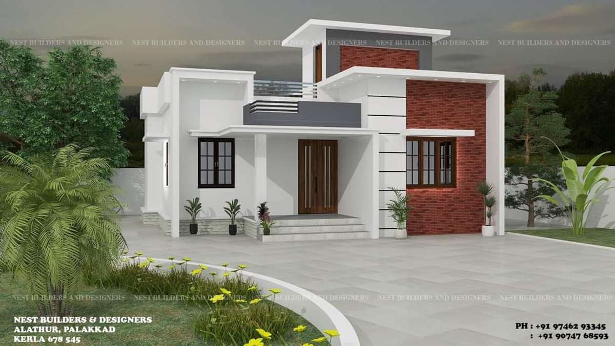 Designs by Civil Engineer NEST BUILDERS AND DESIGNERS, Palakkad | Kolo