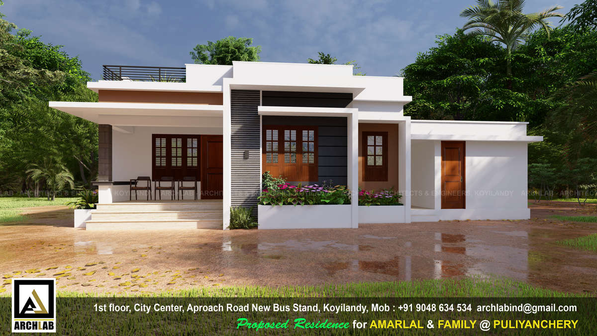 Designs by Civil Engineer Arshad Paloli, Kozhikode | Kolo