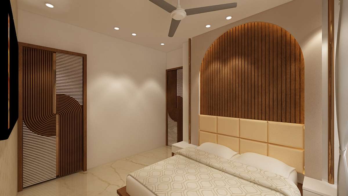 Furniture, Lighting, Storage, Bedroom Designs by Interior Designer Aziz Matka, Indore | Kolo