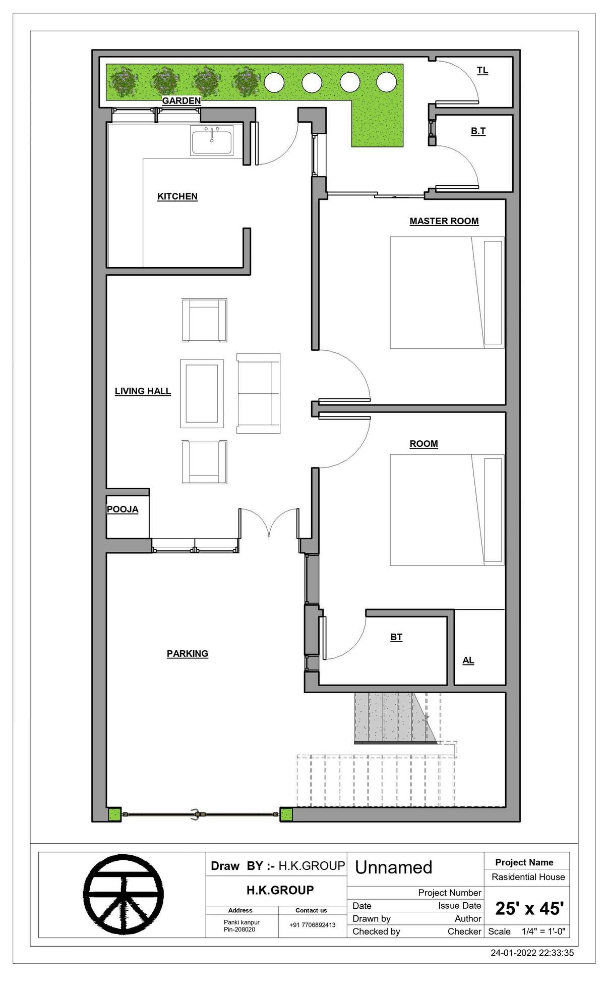 Designs by Architect HK GROUP, Kanpur Kolo