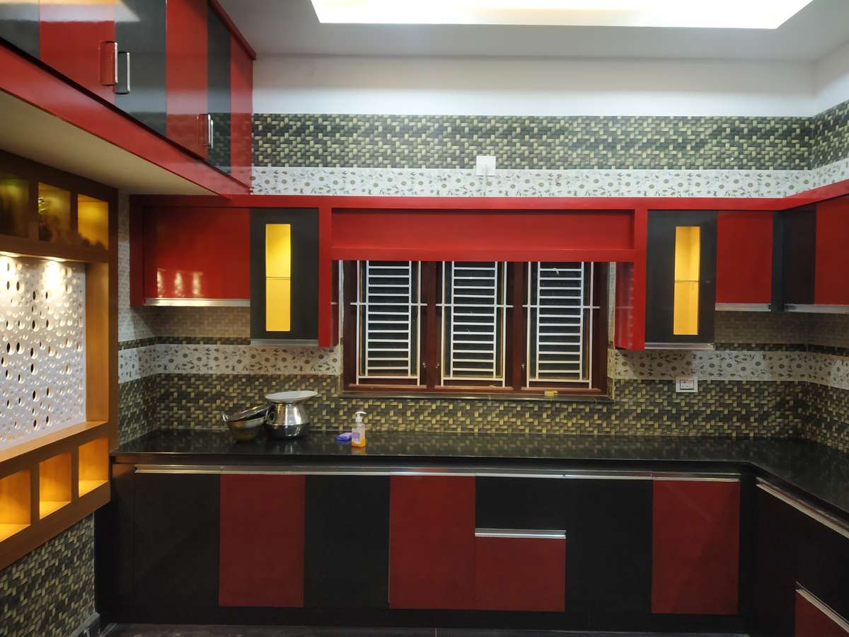 Storage, Kitchen Designs by 3D & CAD അനിൽകുമാർ എ, Kozhikode | Kolo