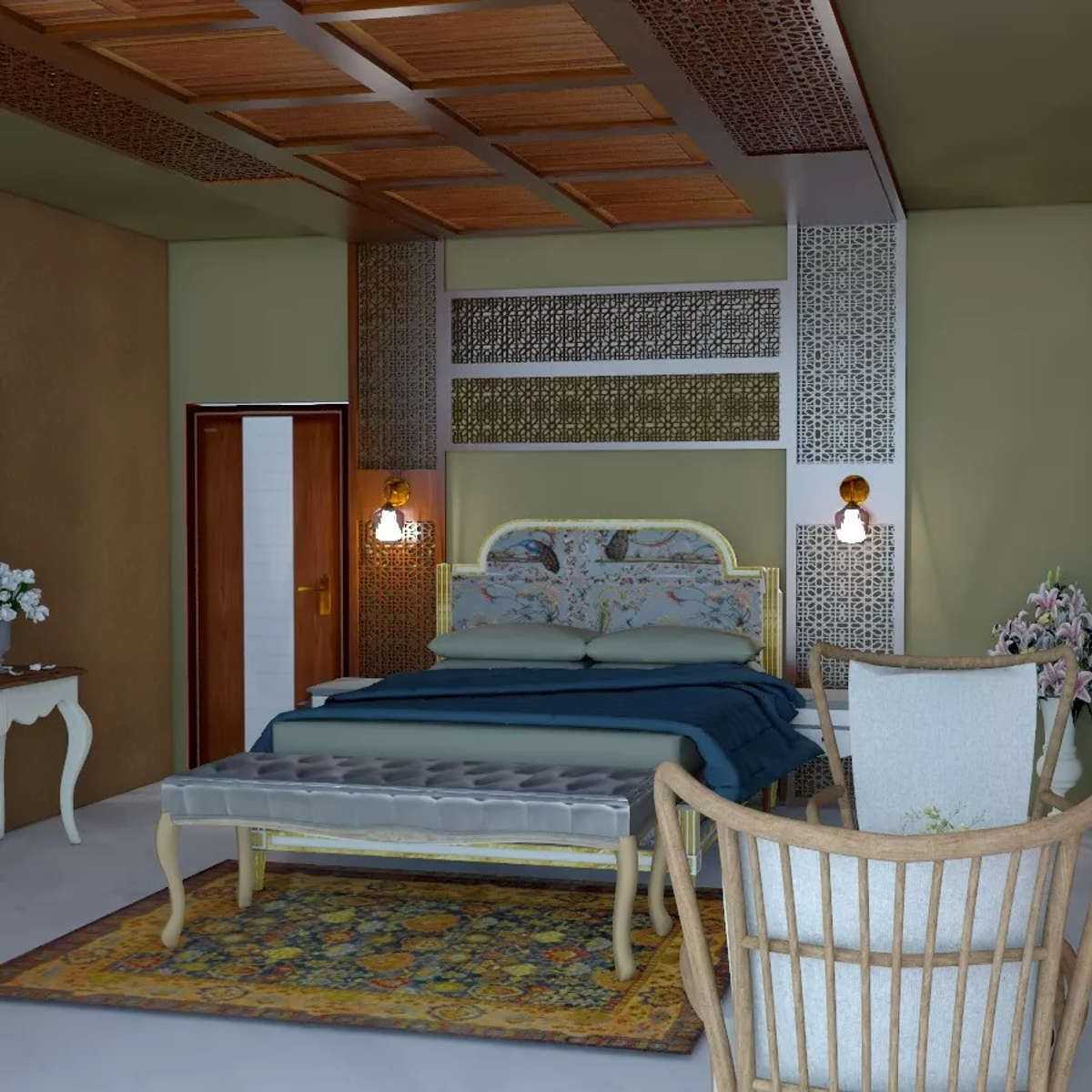 Furniture, Bedroom Designs by Architect Payal Kapoor, Indore | Kolo