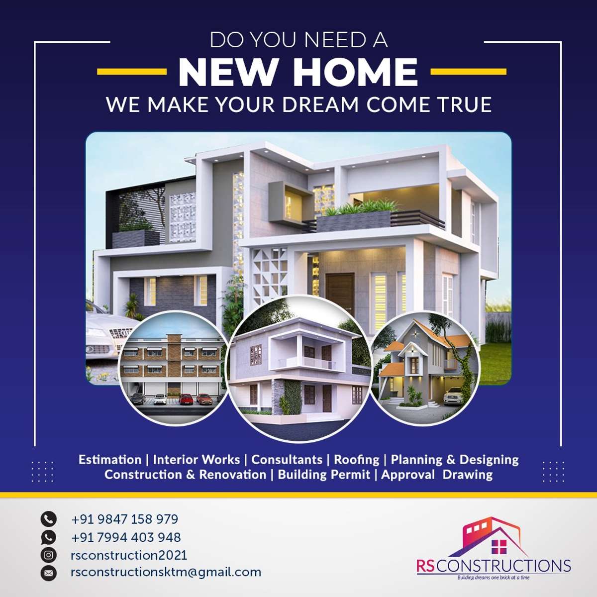 Designs by Civil Engineer Raghesh SH, Kottayam | Kolo