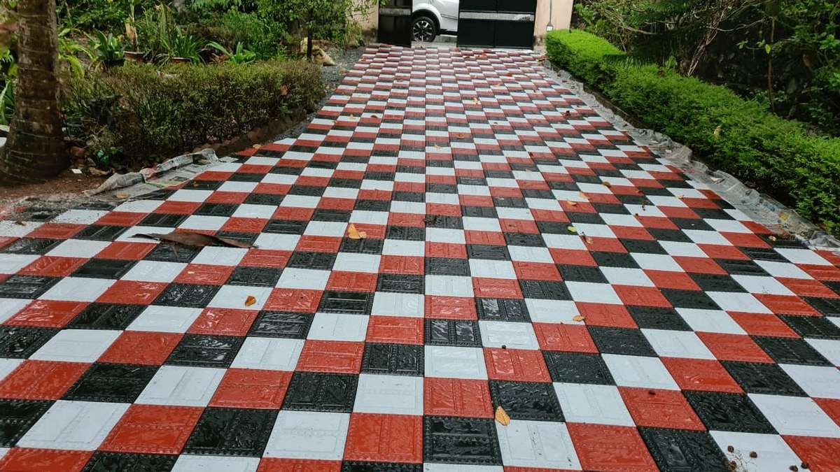 Outdoor, Flooring Designs by Service Provider Rajesh S G Interlok, Thiruvananthapuram | Kolo