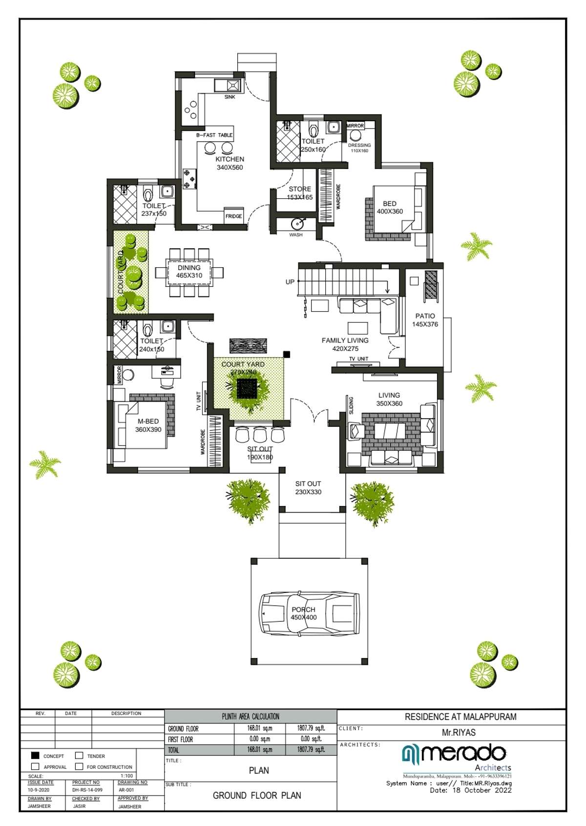 Designs by Architect MERADO ARCHITECTS, Malappuram | Kolo